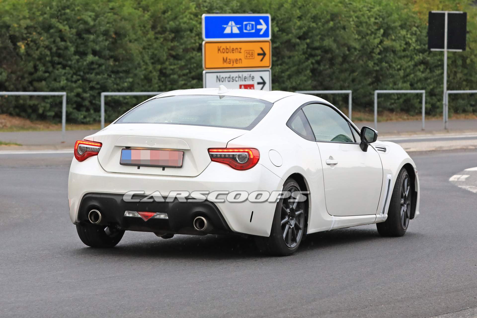Subaru-BRZ-spy-shots-14 Badgeless Subaru BRZ Prototype With Aero Updates Spotted At The ‘Ring
