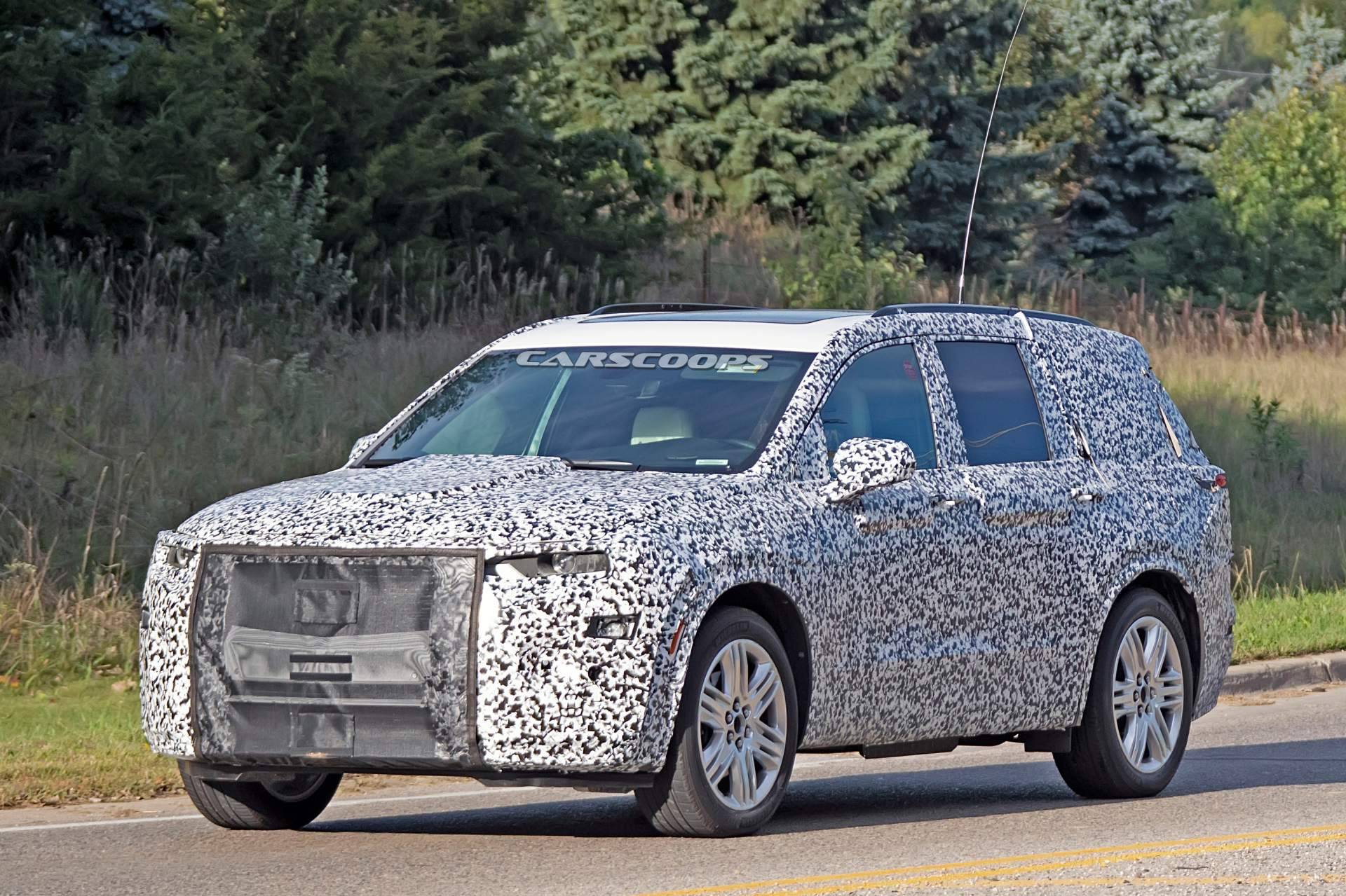 2020-Cadillac-XT6-spy-shots-6 2020 Cadillac Escalade Will Be “Evolutionary, Not Revolutionary”