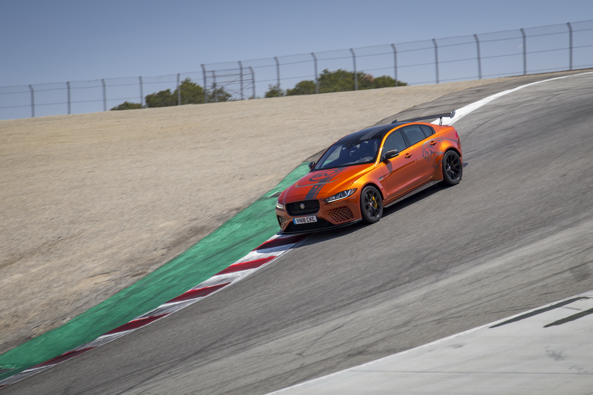 2019-Jaguar-XE-SV-Project8-10 Jaguar XE SV Project 8 Becomes The Fastest Production Sedan Around Laguna Seca