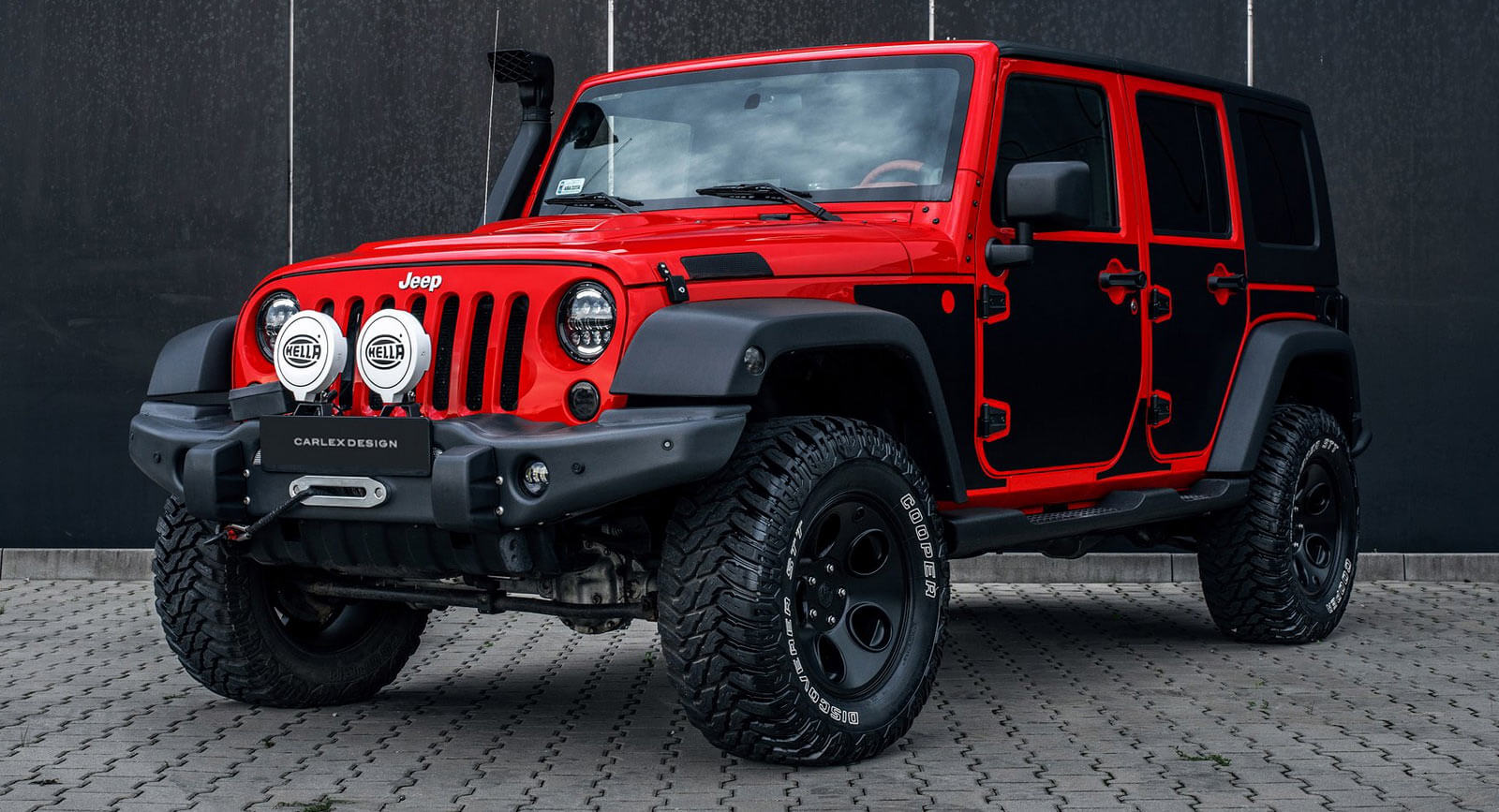 Old Jeep Wrangler Gets A Plushy Leather Makeover | Carscoops