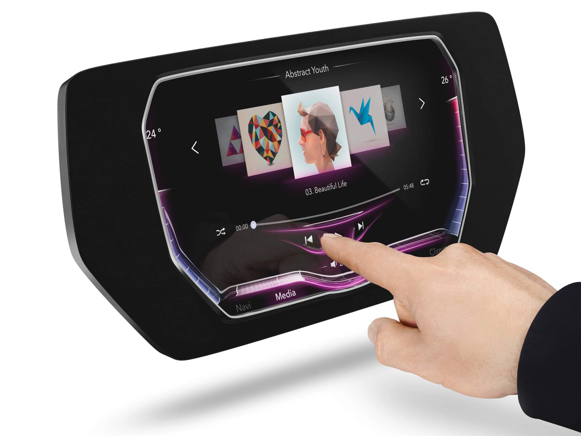 Canatu-3D-Touch-Cockpit-13 The 3D Touch Surface Display Is Coming Soon To A Car Near You