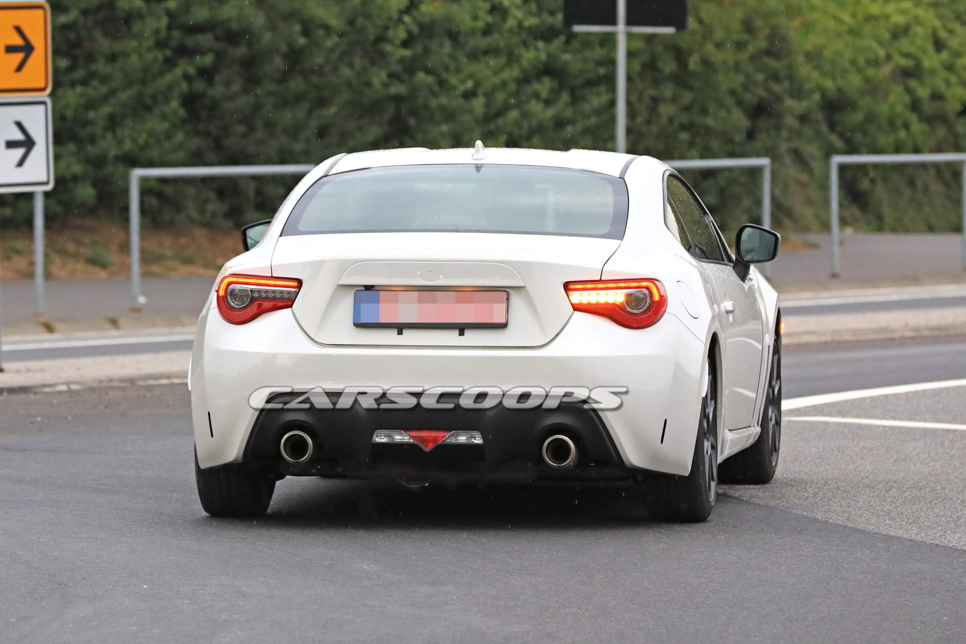 Subaru-BRZ-spy-shots-15 Badgeless Subaru BRZ Prototype With Aero Updates Spotted At The ‘Ring