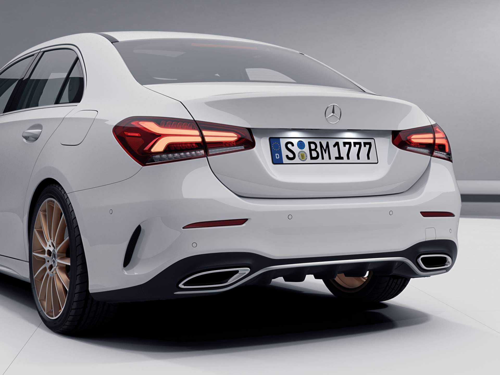 Archivnummer: SSPIP87519 2019 Mercedes A-Class Sedan Edition 1 Might As Well Be Called Copper Edition