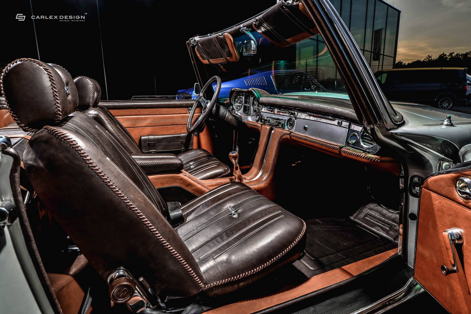 mercedes-benz-230-sl-pagoda-carlex-tuning-10 Mercedes 230 SL Pagoda By Carlex Has A Lavishly Redone Interior
