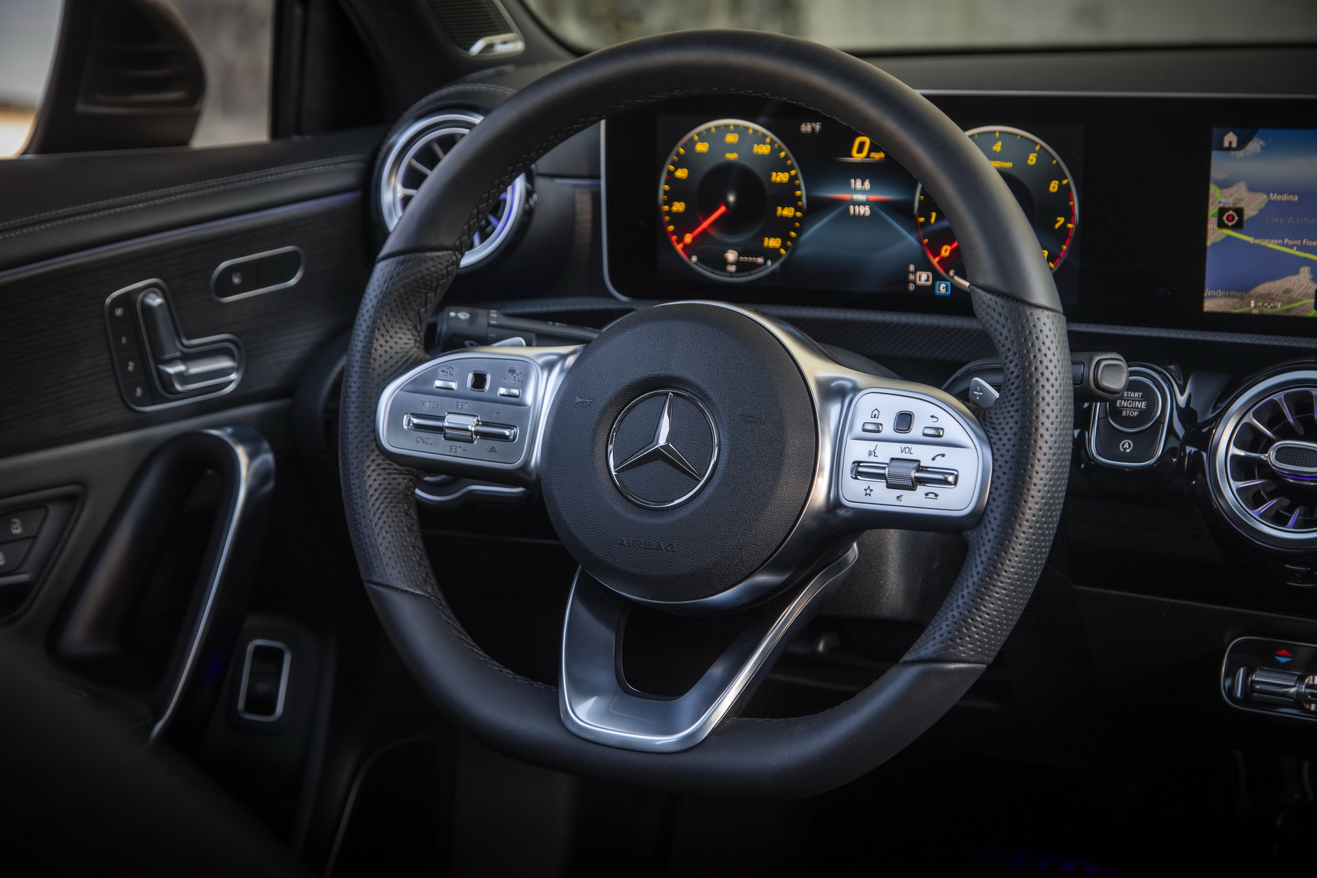 Mercedes-A-Class-Sedan-39 Here’s A Gallery Of The U.S.-Spec 2019 Mercedes A-Class Sedan