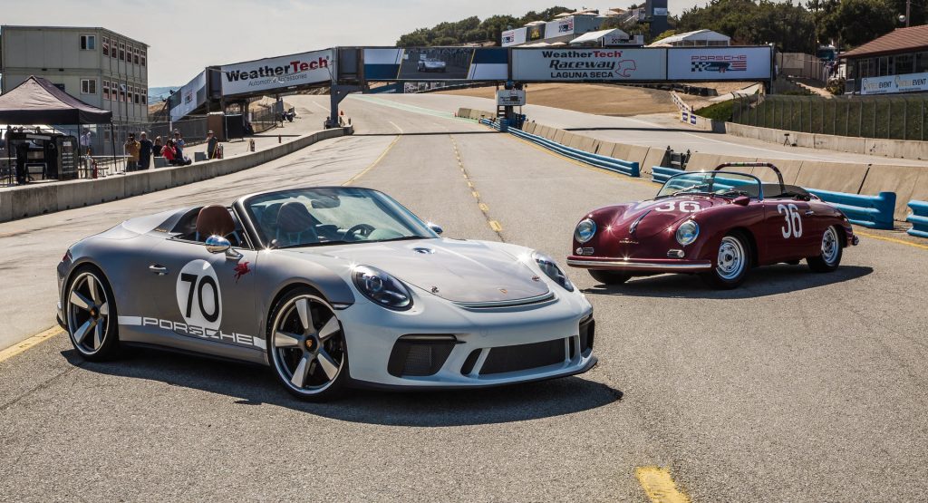 Porsche 911 Speedster Concept Makes US Debut at Rennsport Reunion VI