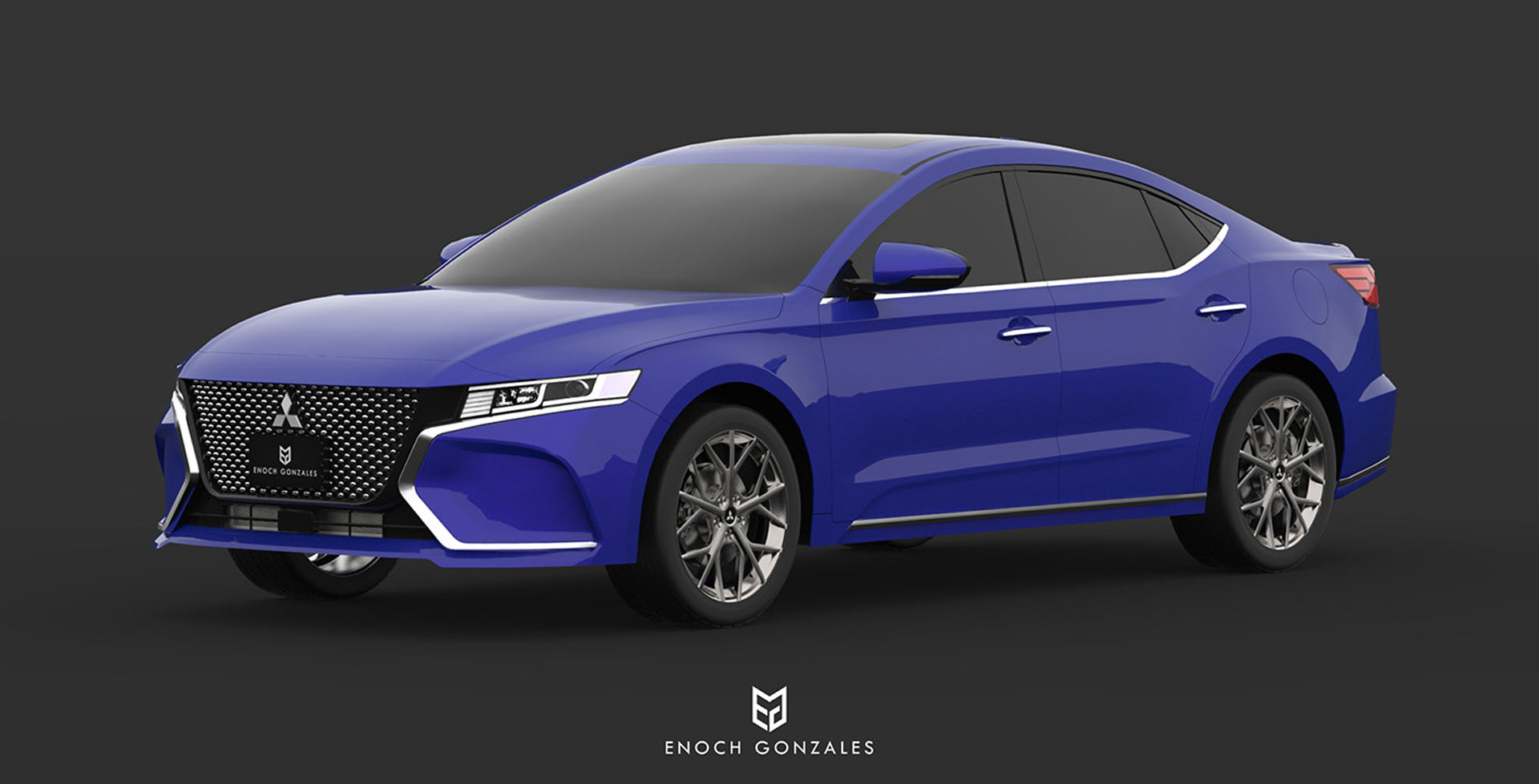 2020-mitsubishi-galant-renderings-004 2020 Mitsubishi Gallant Study Envisions The Unlikely Rebirth Of A Mid-Size Sedan