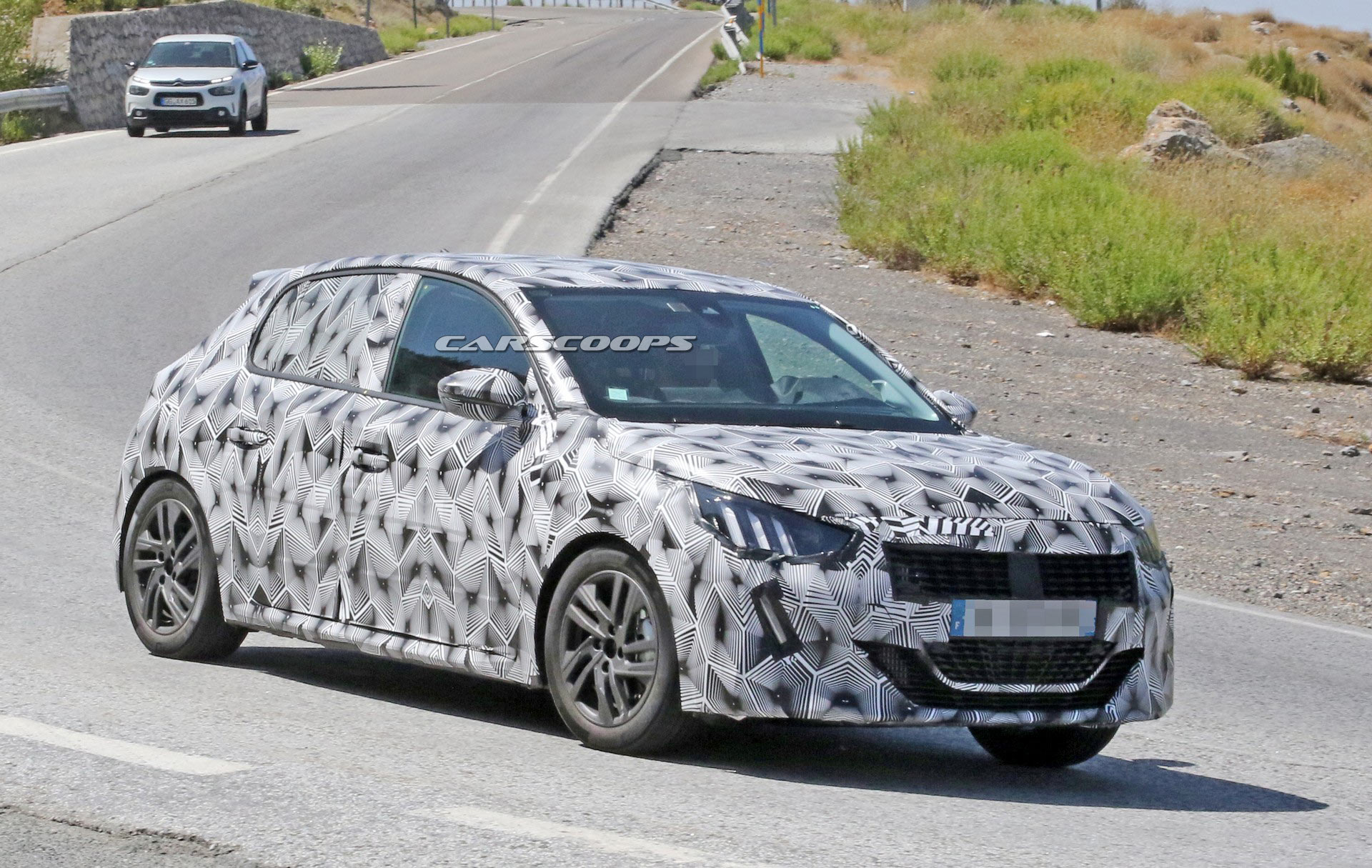 Peugeot-208-Spy-4 2019 Peugeot 208 GTi Spied With A Stylish New Design