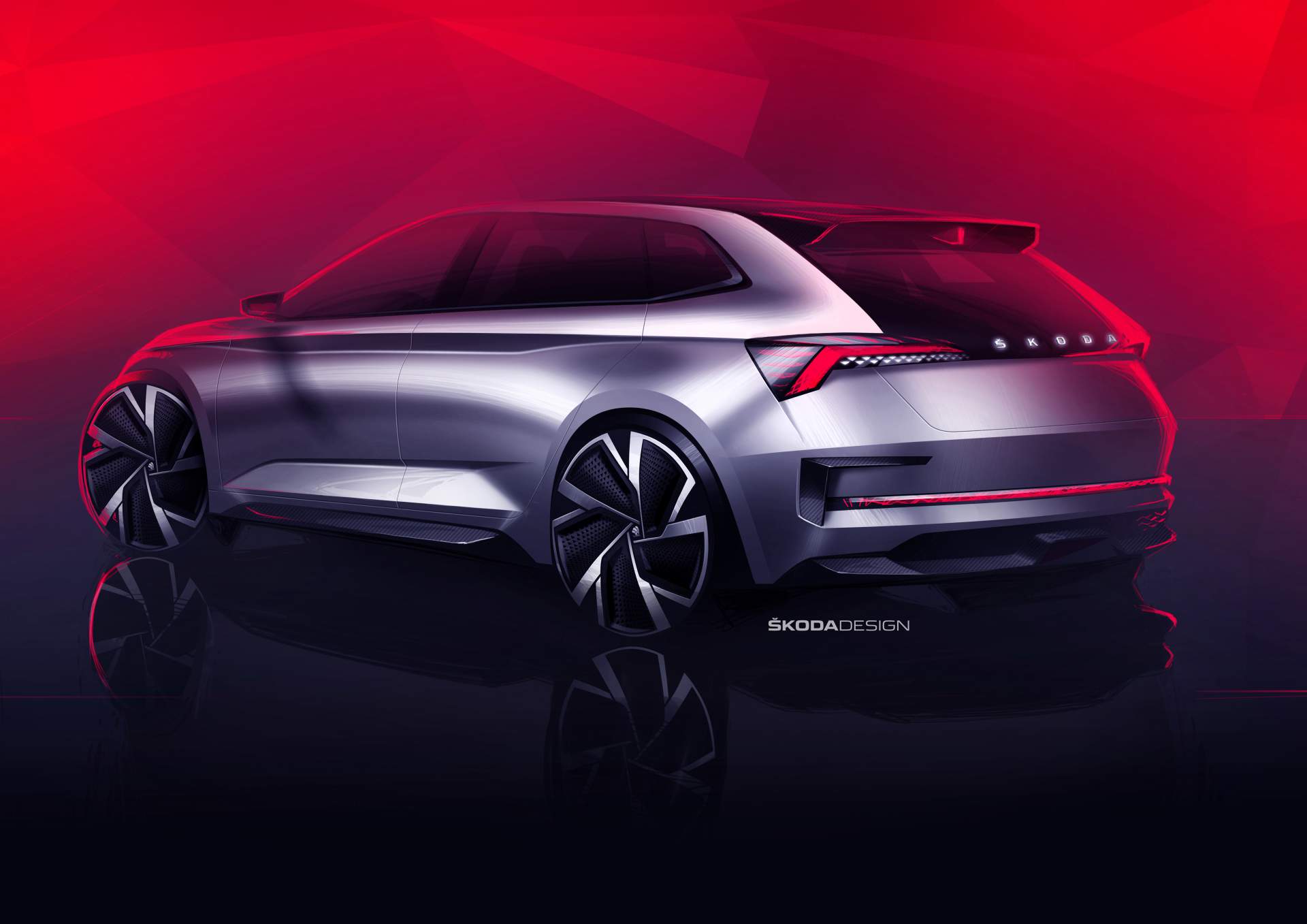 Skoda-Vision-RS-Concept-1 Skoda Vision RS Concept Packs 245 PS Plug-In Hybrid Powertrain