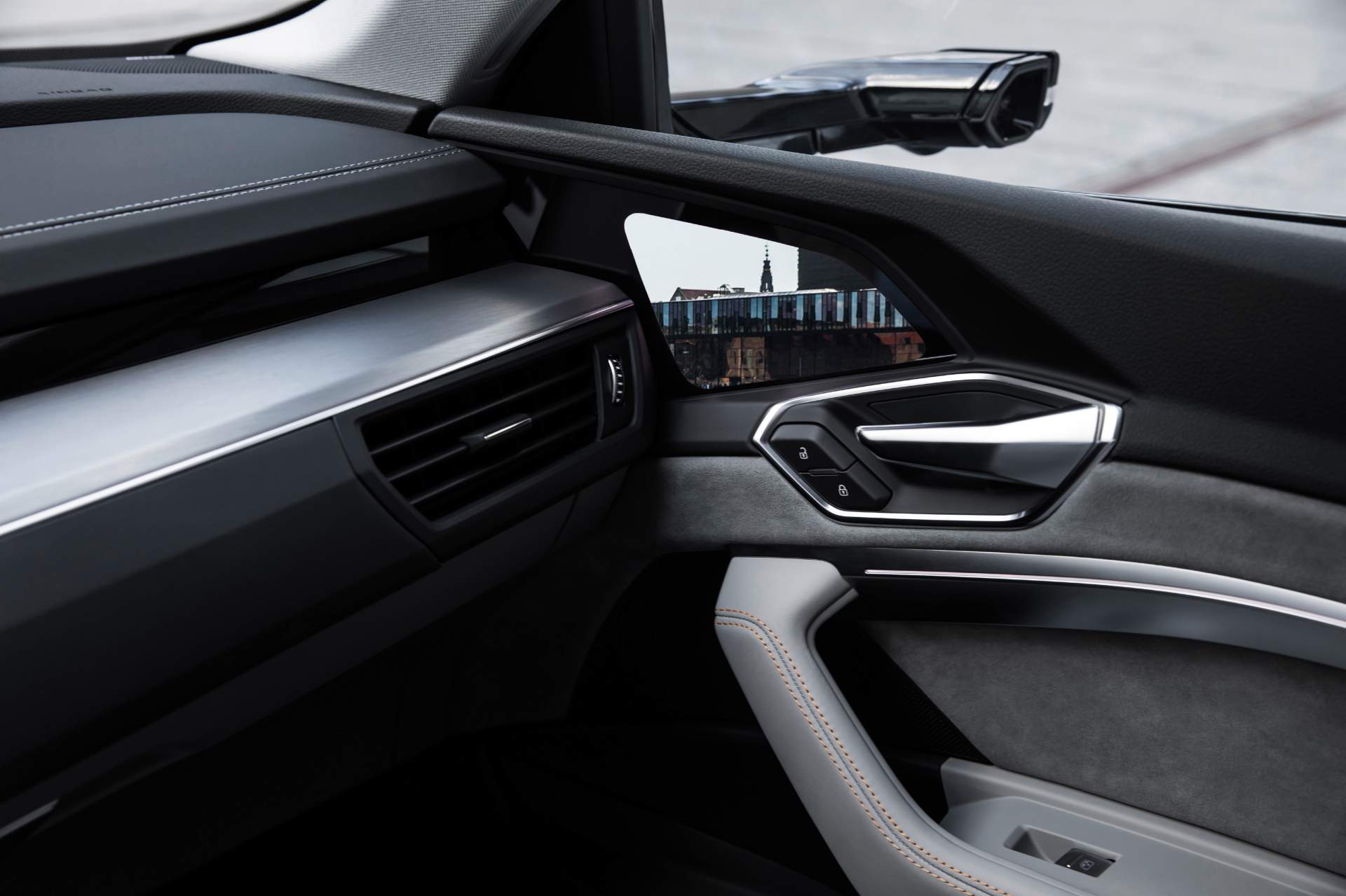 The interior of the Audi e-tron prototype Audi Pledges To Put 12 Electric Cars On The Road By 2025