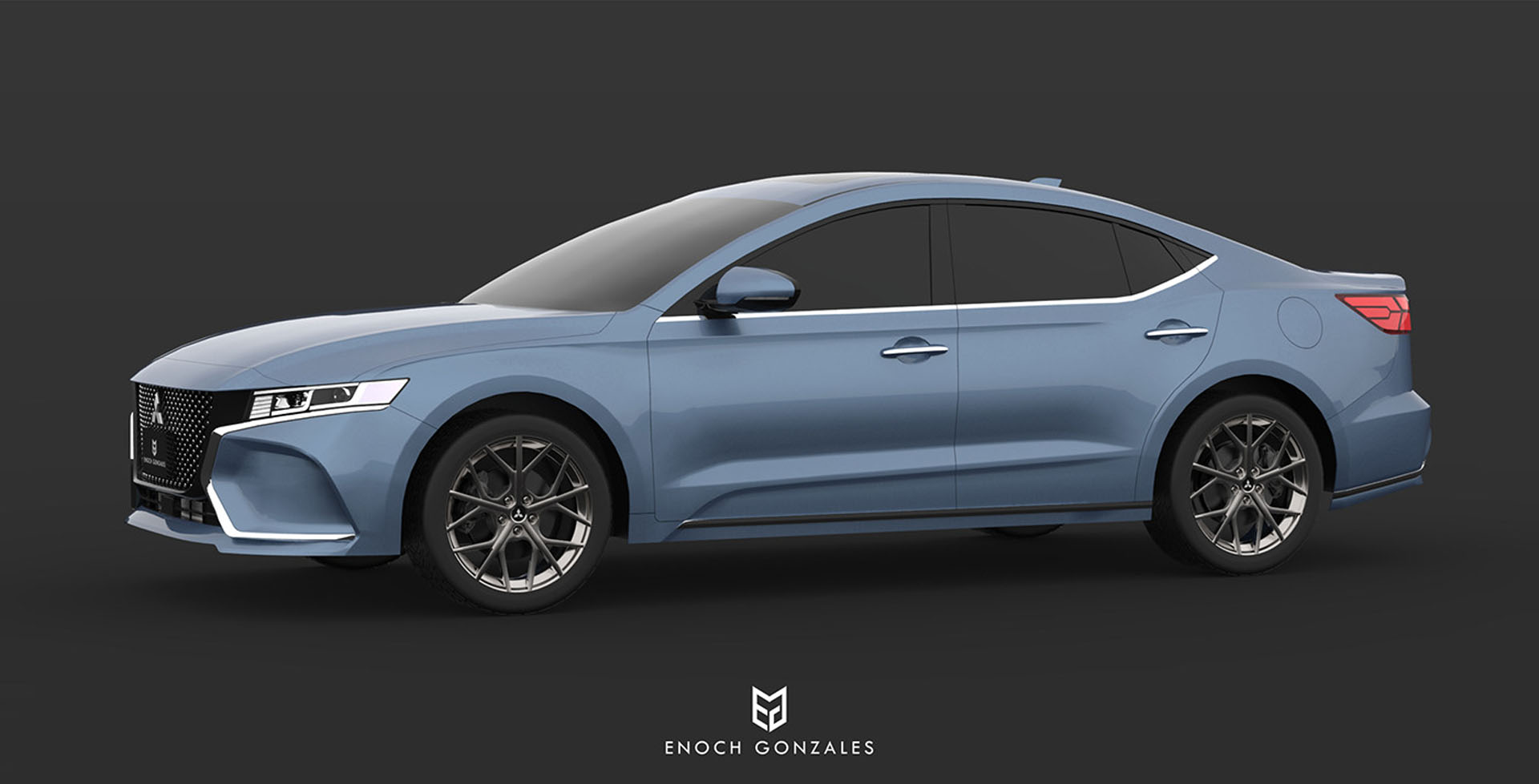 2020-mitsubishi-galant-renderings-016 2020 Mitsubishi Gallant Study Envisions The Unlikely Rebirth Of A Mid-Size Sedan
