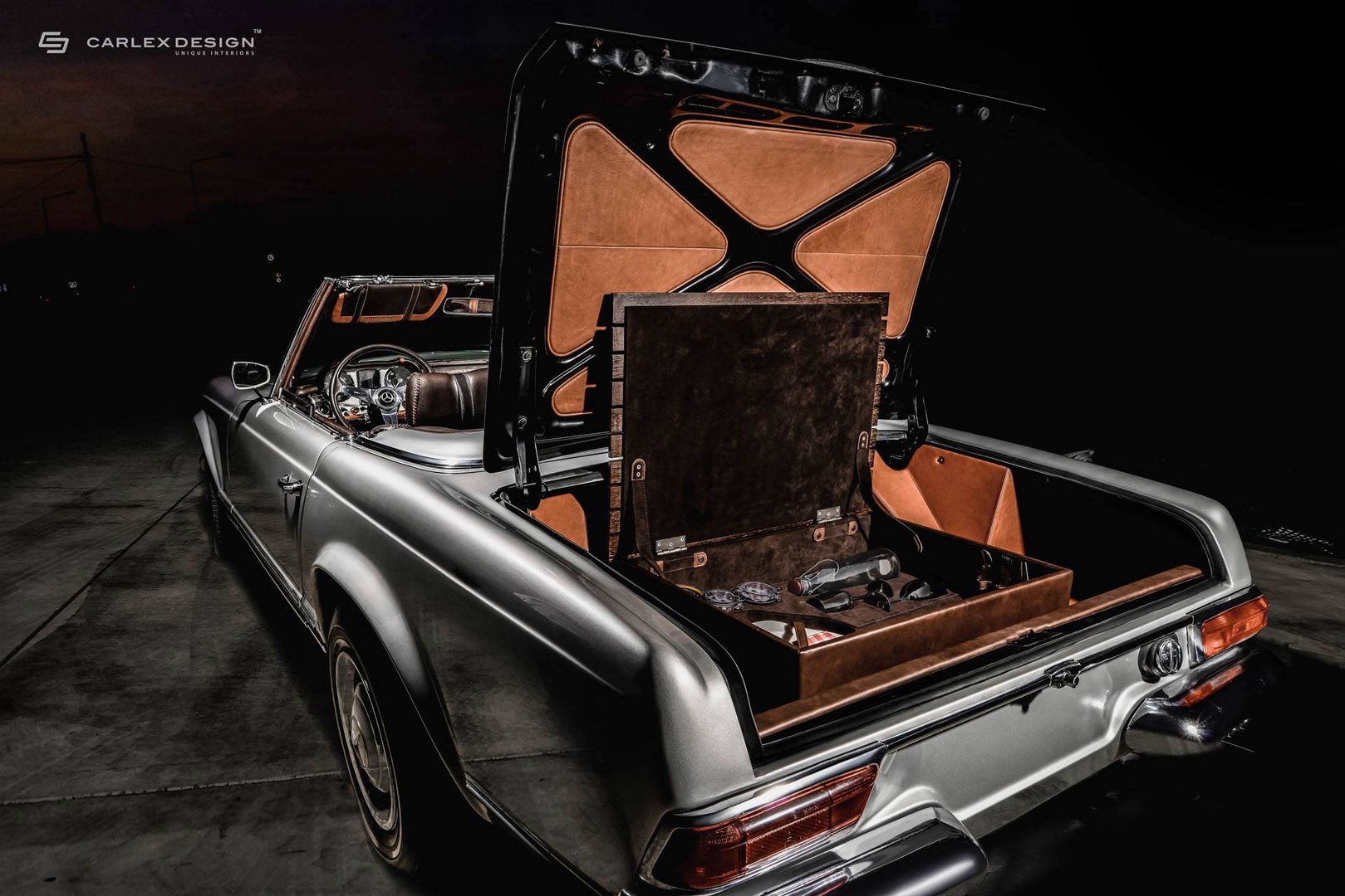 mercedes-benz-230-sl-pagoda-carlex-tuning-14 Mercedes 230 SL Pagoda By Carlex Has A Lavishly Redone Interior
