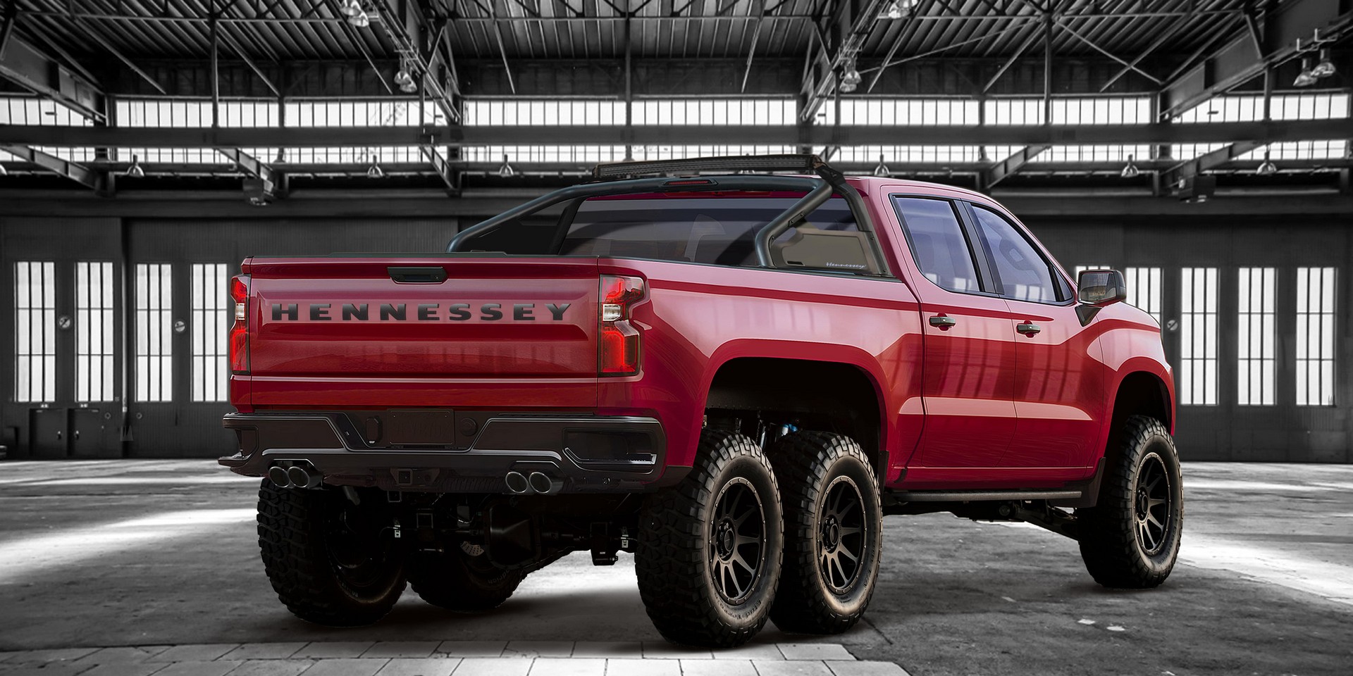 HENNESSEY GOLIATH 6X6-2 Hennessey Continues The Madness With A Silverado-Based Goliath 6×6