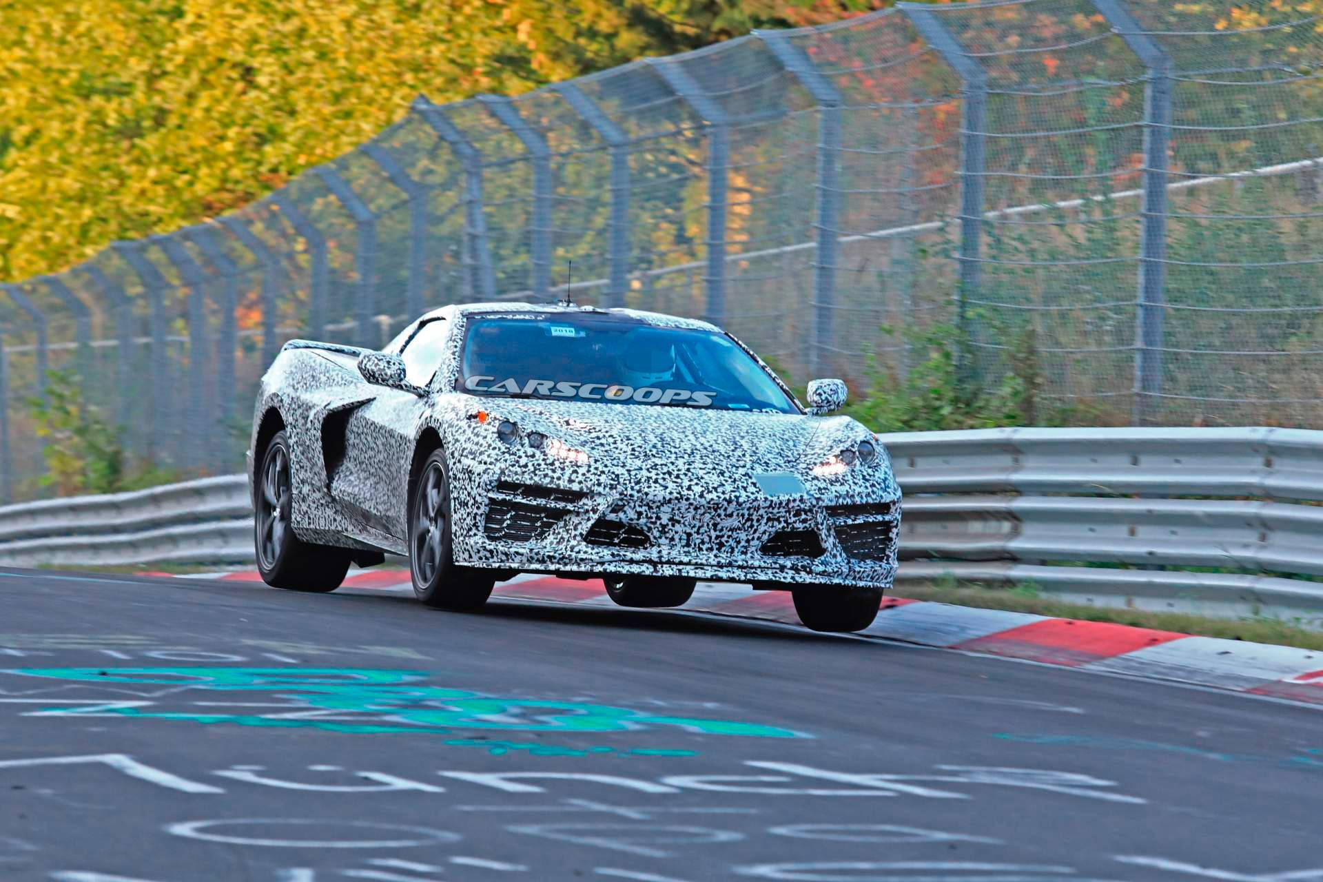 2020-Chevrolet-Corvette-C8-spy-shots-3 See The 2020 Mid-Engine Corvette C8 Alongside The Current C7