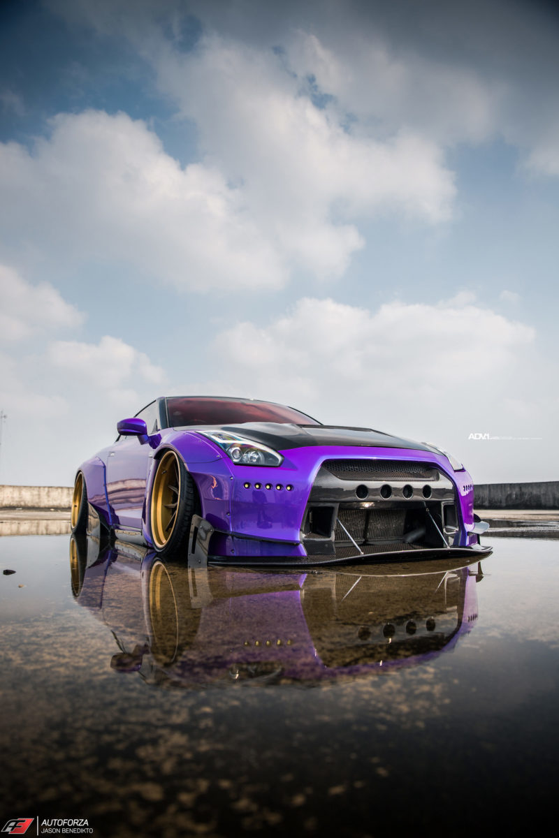 Nissan-GT-R-Indonesia-3 Plum Crazy Nissan GT-R Sacrifices Driveability For Fast & Furious Looks