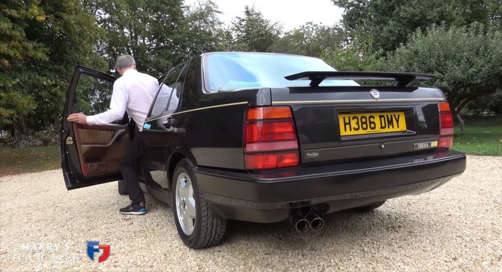  Lancia Thema 8.32 With Ferrari V8 Was The Most Unlikely Of Performance Saloons