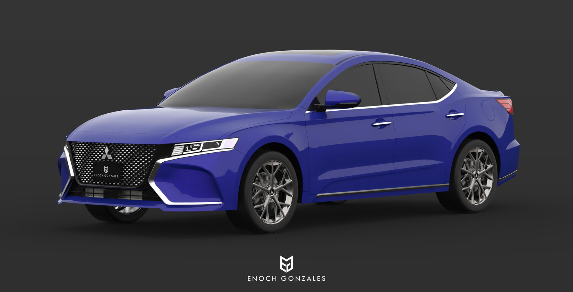 2020-mitsubishi-galant-renderings-005 2020 Mitsubishi Gallant Study Envisions The Unlikely Rebirth Of A Mid-Size Sedan
