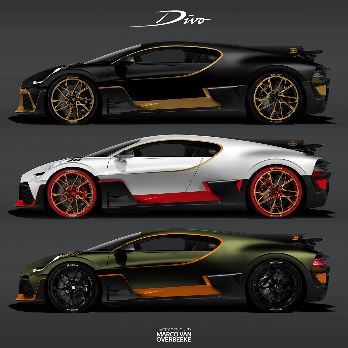 bugatti-divo-livery-renderings-12 Bugatti Divo Would Look Spectacular In Just About Any Of These Liveries