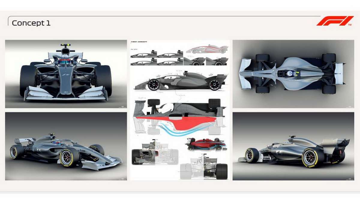 2021-F1-Concepts-02 Formula 1 Reveals Its Vision For 2021 With Not One, But Three Design Concepts