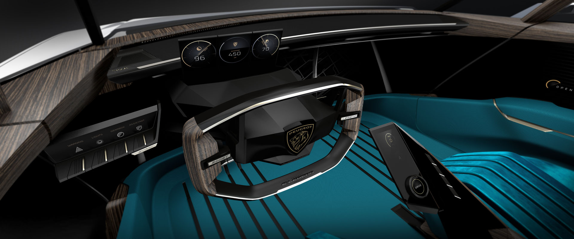 PEUGEOT_e-LEGEND_1809STYP710 Peugeot e-Legend Concept Takes Retro Design Into The Future In Paris