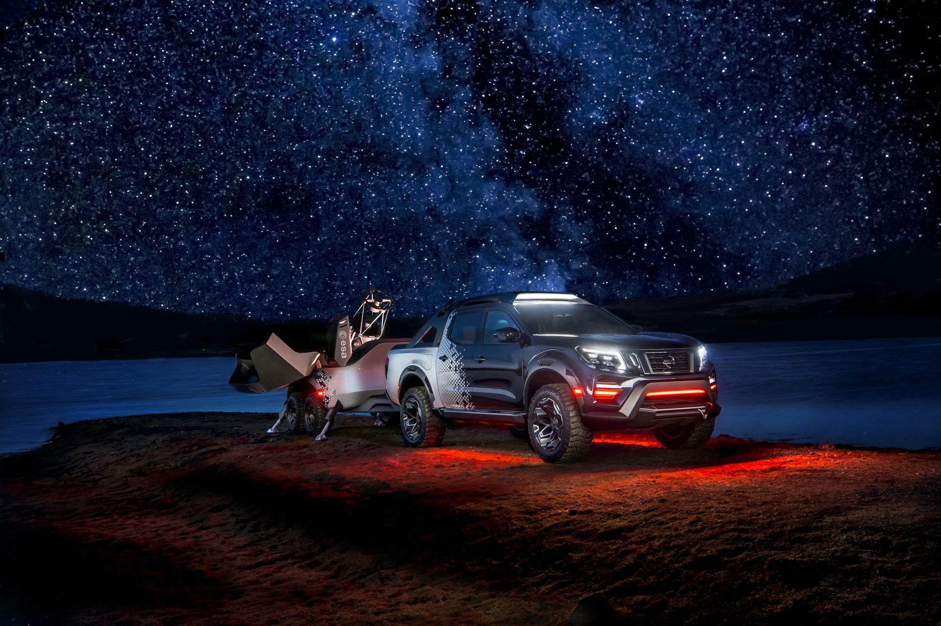 Navara Dark Sky concept-45 Nissan Navara Dark Sky Concept Packs Plenty Of Star Power Thanks Its To Observatory-Class Telescope