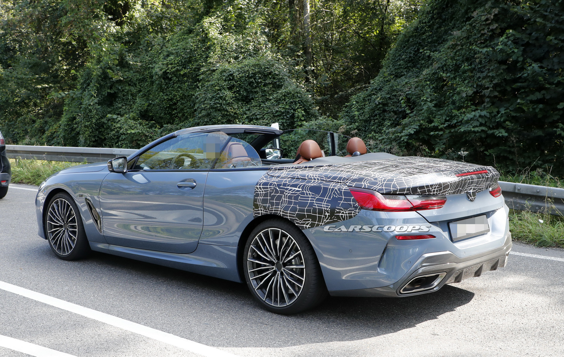 2019-bmw-8series-cabrio-drops-most-camo-8 New BMW 8-Series Convertible Pictures Leave Little To The Imagination