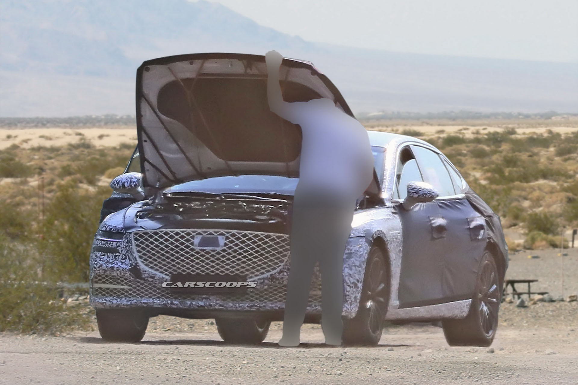 Genesis-G80-Scoop-06 2020 Genesis G80 Shows Off GV80-Inspired Face And Sexy Body