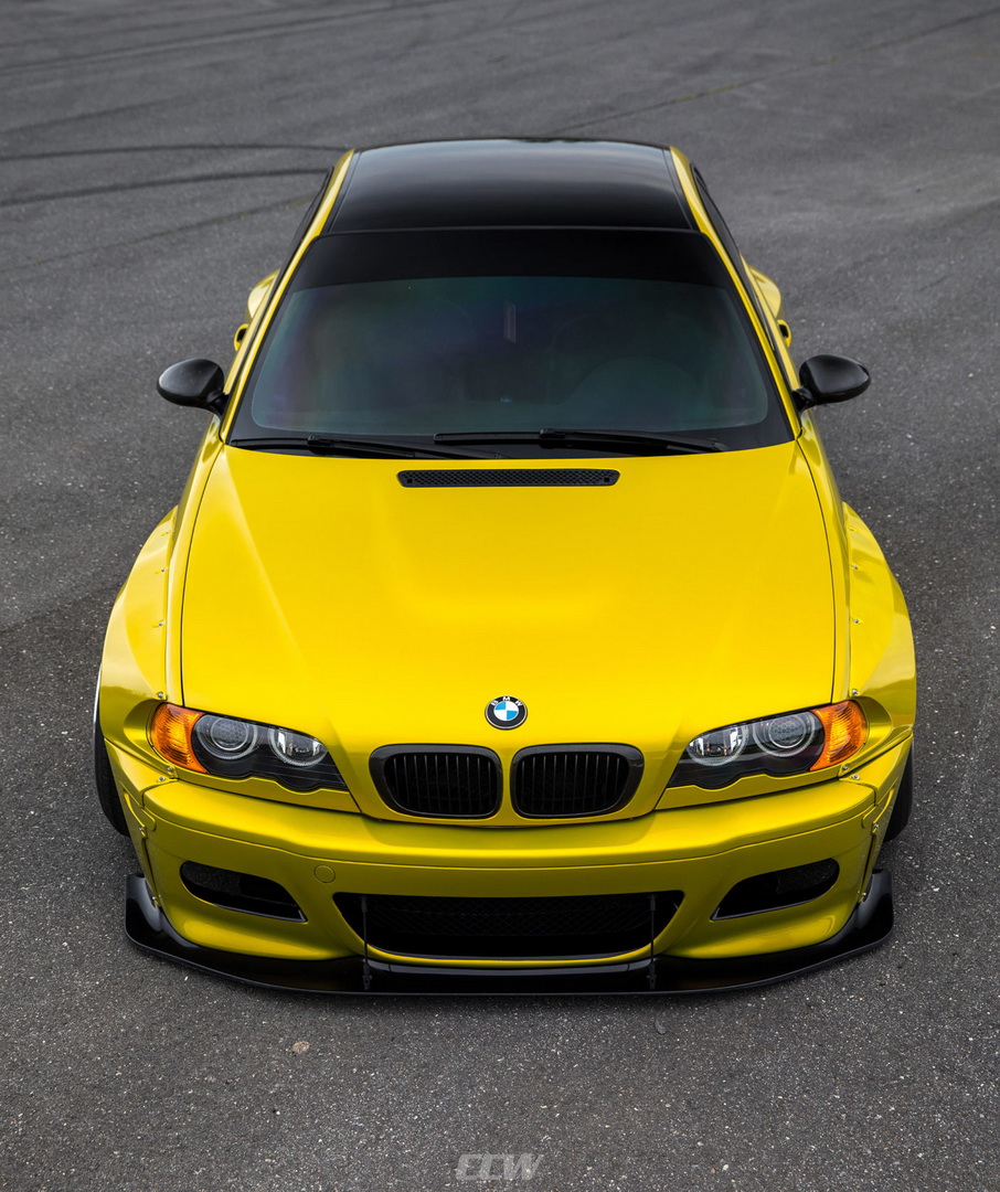 bmw-m3-e46-tuning-5 Slammed BMW M3 E46 With Wide Body Kit Won’t Please The Purists