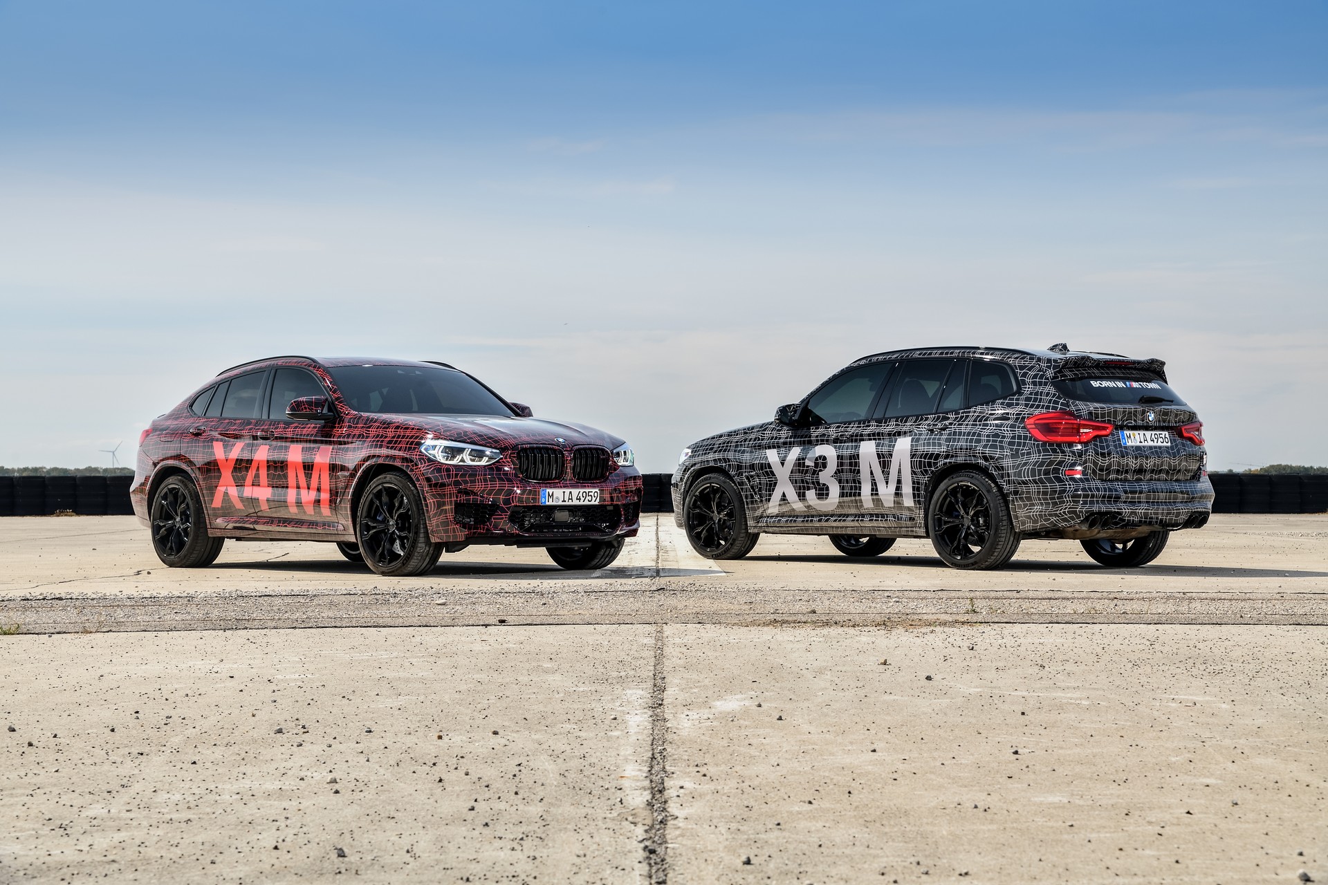BMW X3 M BMW X4 M-20 BMW X3 M And X4 M Prototypes Unveiled With New Straight-Six Engine