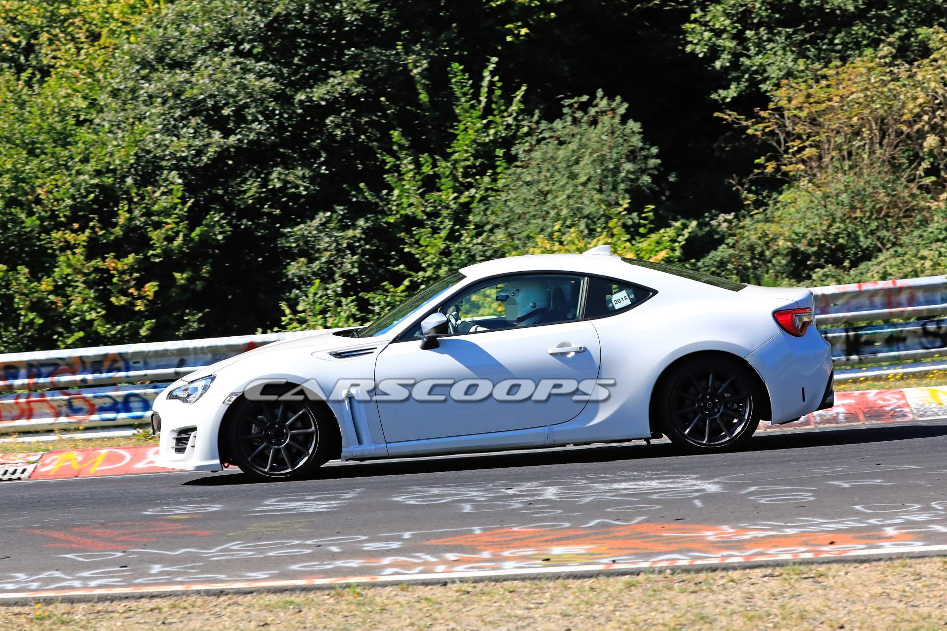 Subaru-BRZ-spy-shots-5 Badgeless Subaru BRZ Prototype With Aero Updates Spotted At The ‘Ring