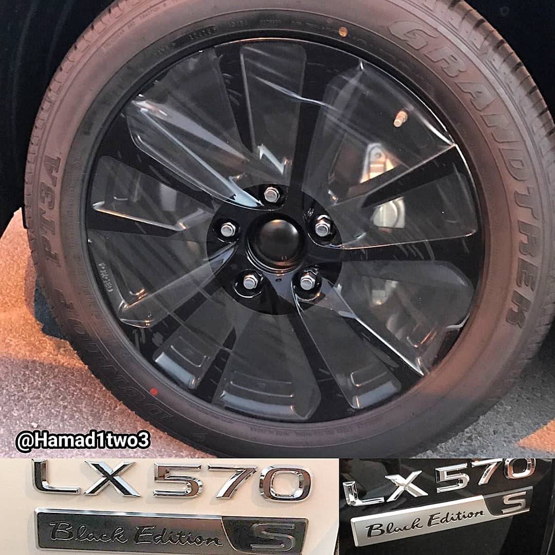 2019-Lexus-LX-Black-Edition-S-7 2019 Toyota Land Cruiser And 2019 Lexus LX 570 Black Edition S Spotted