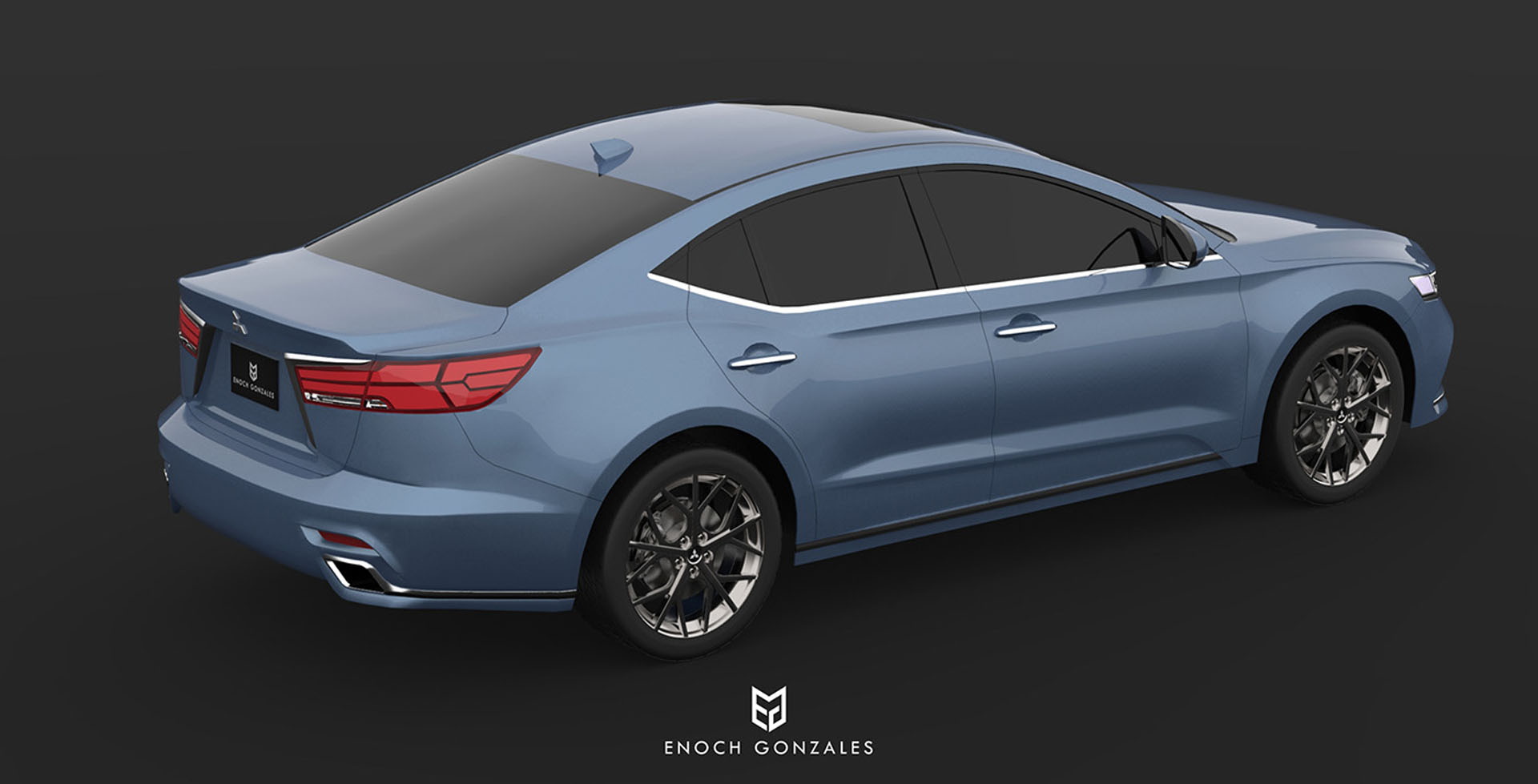 2020-mitsubishi-galant-renderings-023 2020 Mitsubishi Gallant Study Envisions The Unlikely Rebirth Of A Mid-Size Sedan