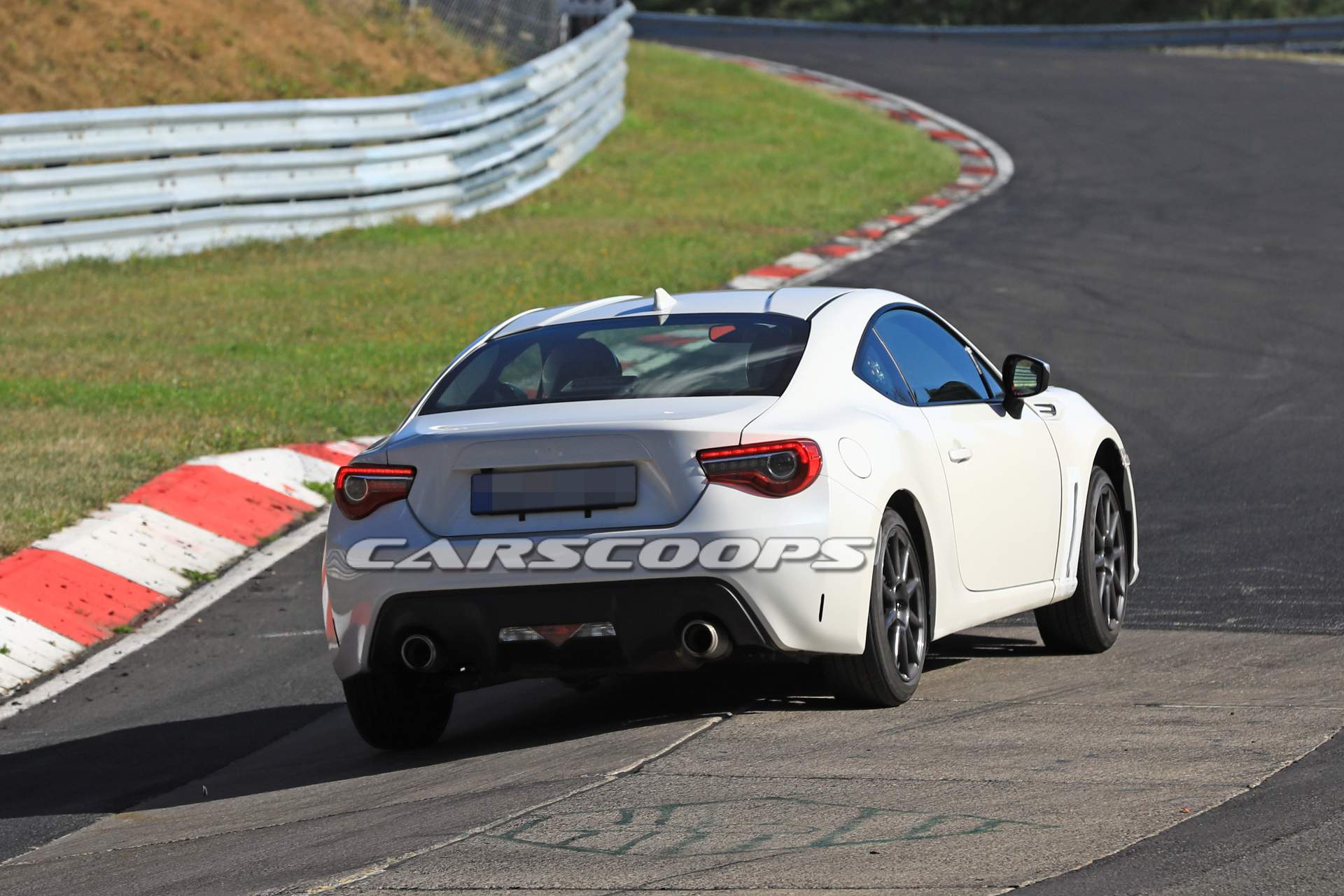 Subaru-BRZ-spy-shots-22 Badgeless Subaru BRZ Prototype With Aero Updates Spotted At The ‘Ring