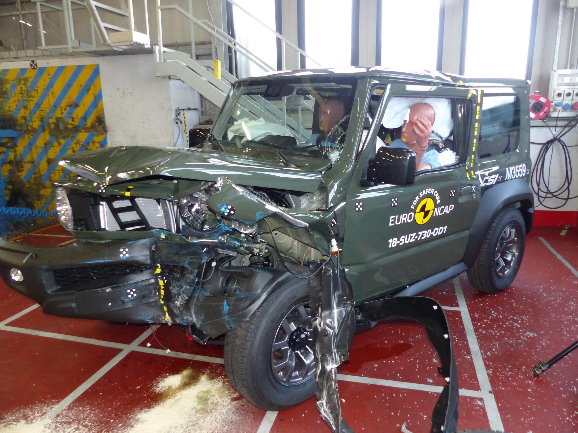 2018-suzuki-jimny-euroncap-test-5 New Suzuki Jimny Disappoints During EuroNCAP Tests