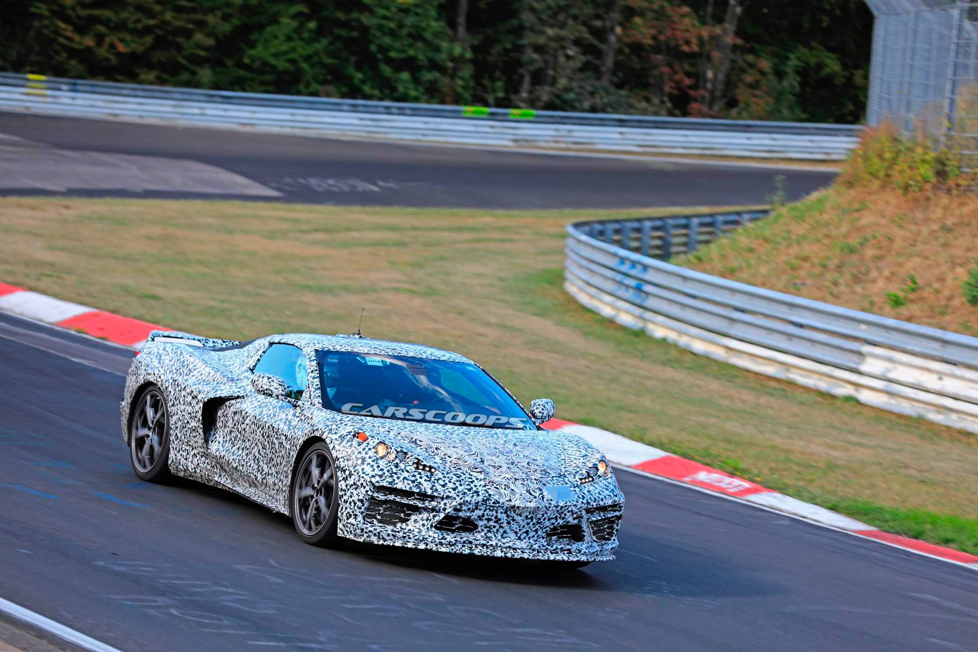 2020-Chevrolet-Corvette-C8-spy-shots-20 See The 2020 Mid-Engine Corvette C8 Alongside The Current C7