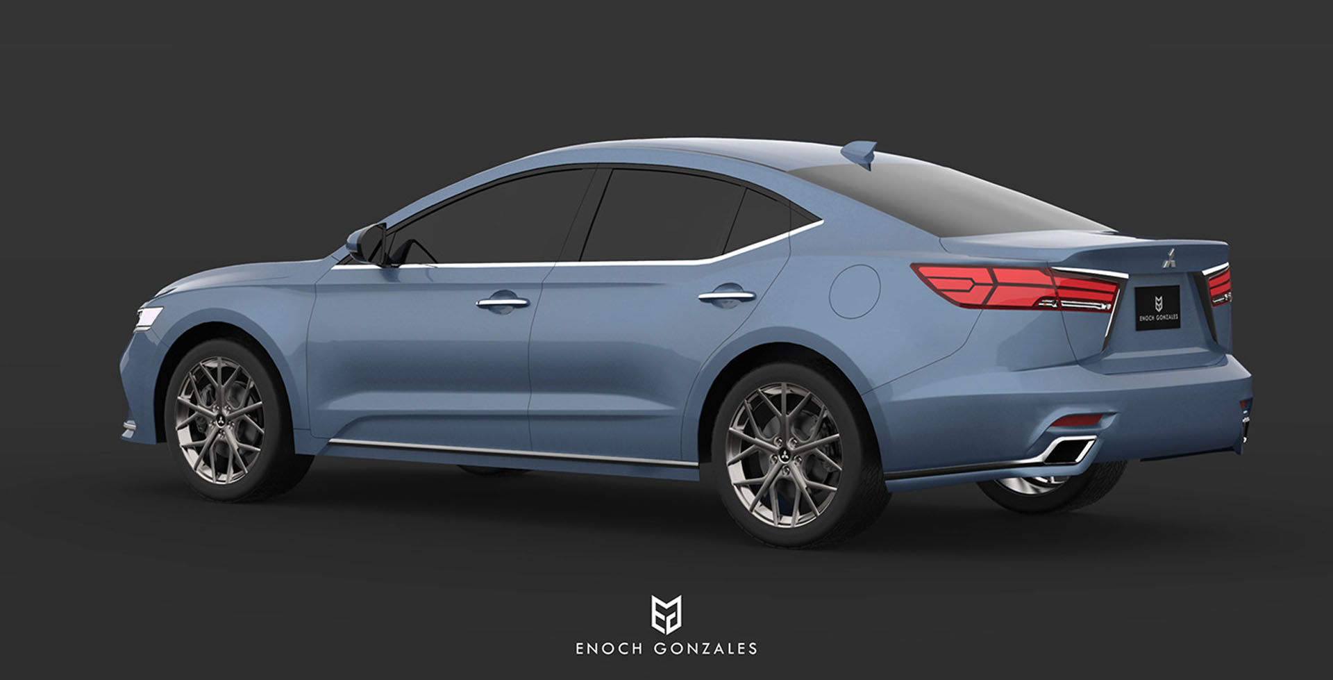 2020-mitsubishi-galant-renderings-010 2020 Mitsubishi Gallant Study Envisions The Unlikely Rebirth Of A Mid-Size Sedan
