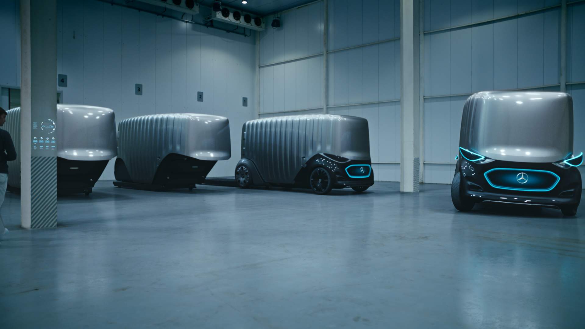 Mercedes-Benz Vision URBANETIC Cargo-Modul
Mercedes-Benz Vision URBANETIC cargo module Mercedes-Benz Vision Urbanetic Is The Swiss Army Knife Of Autopods (Live Images)