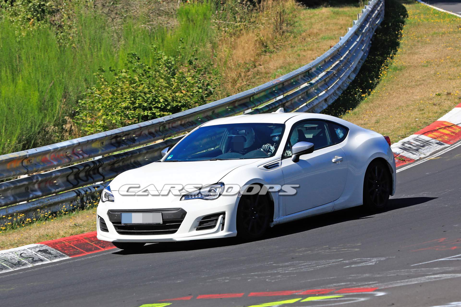 Subaru-BRZ-spy-shots-4 Badgeless Subaru BRZ Prototype With Aero Updates Spotted At The ‘Ring