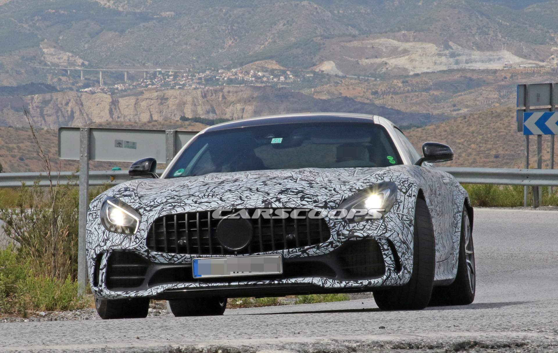 Mercedes-AMG-GT-R-prototype-spy-shots-10 Louder Mercedes-AMG GT R Prototype Spied With New Exhausts, What Is It?