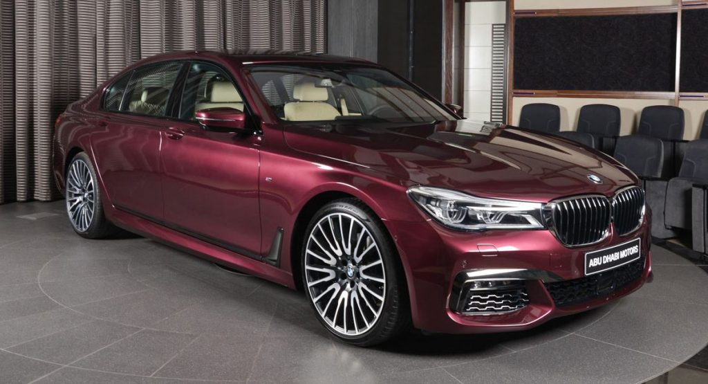 Have You Ever Seen A Wildberry BMW? This 740Li Wears It Well