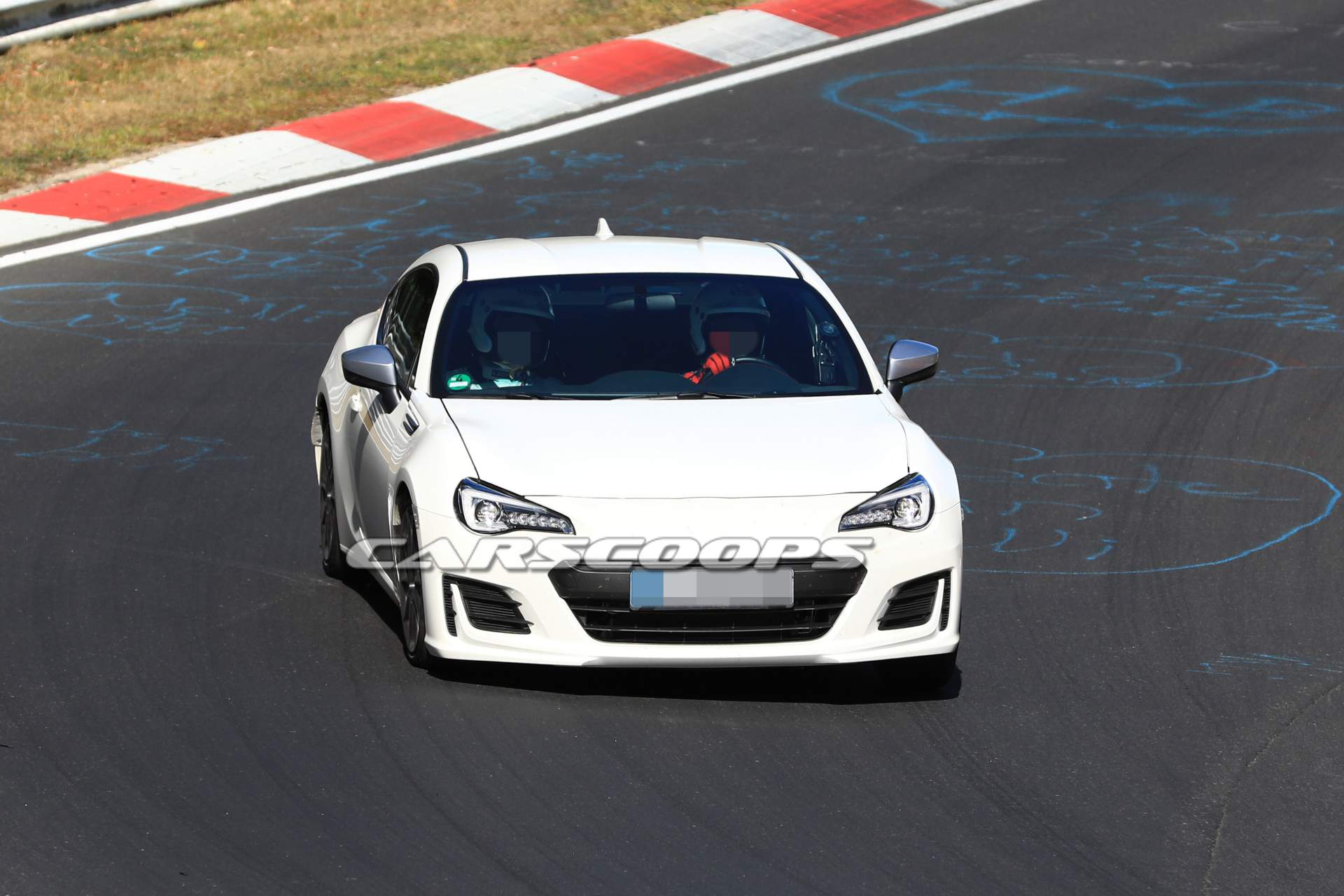 Subaru-BRZ-spy-shots-16 Badgeless Subaru BRZ Prototype With Aero Updates Spotted At The ‘Ring