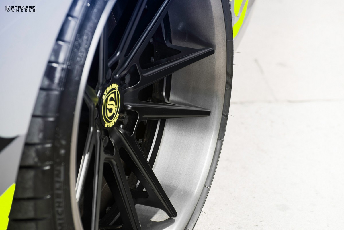 bmw-m4-coupe-tuning-strasse-wheels-12 BMW M4 Coupe Gets A Colorful Camo Wrap And New Wheels