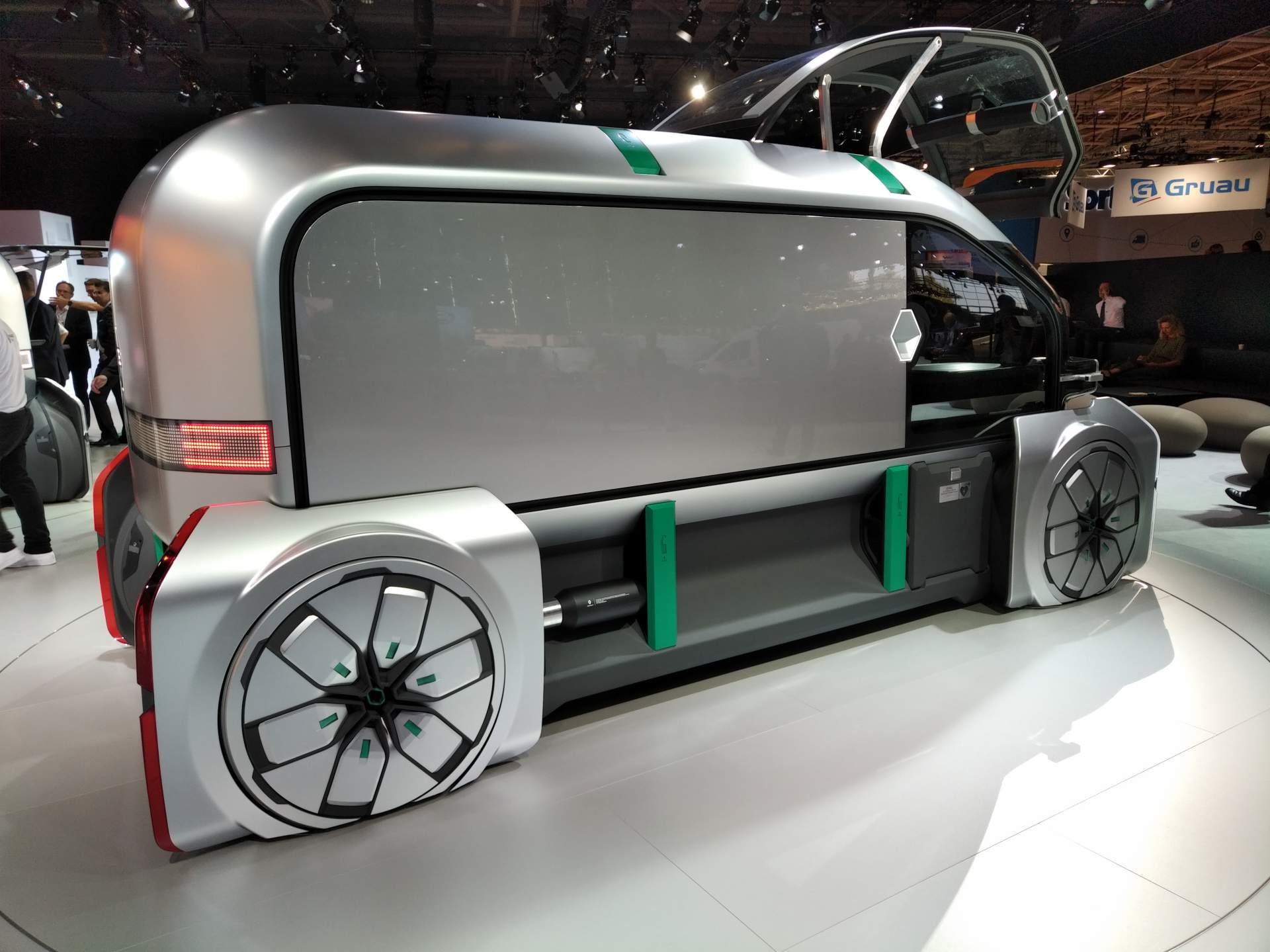 Renault-EZ-Pro-Concept-at-2018-IAA-Hannover-7 Renault EZ-Pro Concept Envisions Autonomous Last-Mile Delivery Vehicle (Live Images)