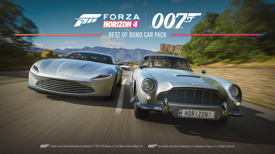 Forza Horizon 4 Best of Bond Artwork License To Play: ‘Best Of Bond’ Car Pack Announced For Forza Horizon 4