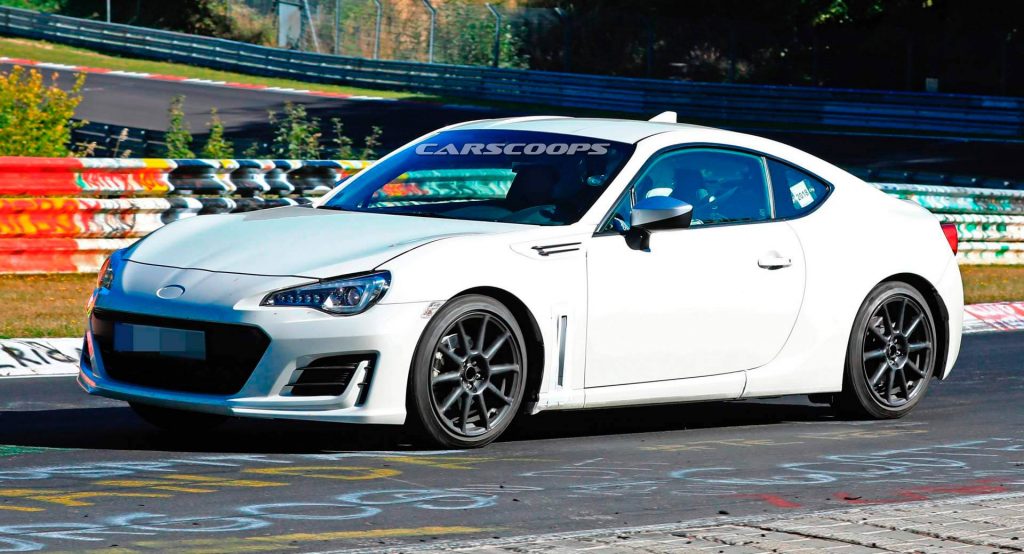  Badgeless Subaru BRZ Prototype With Aero Updates Spotted At The ‘Ring