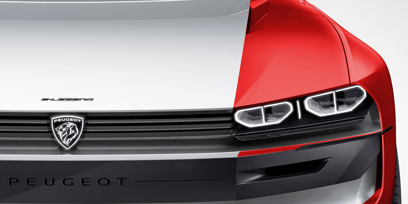 2018-peugeot-e-legend-renderings-2 Peugeot e-Legend Concept Gets A Lick (Or Three) Of Virtual Paint