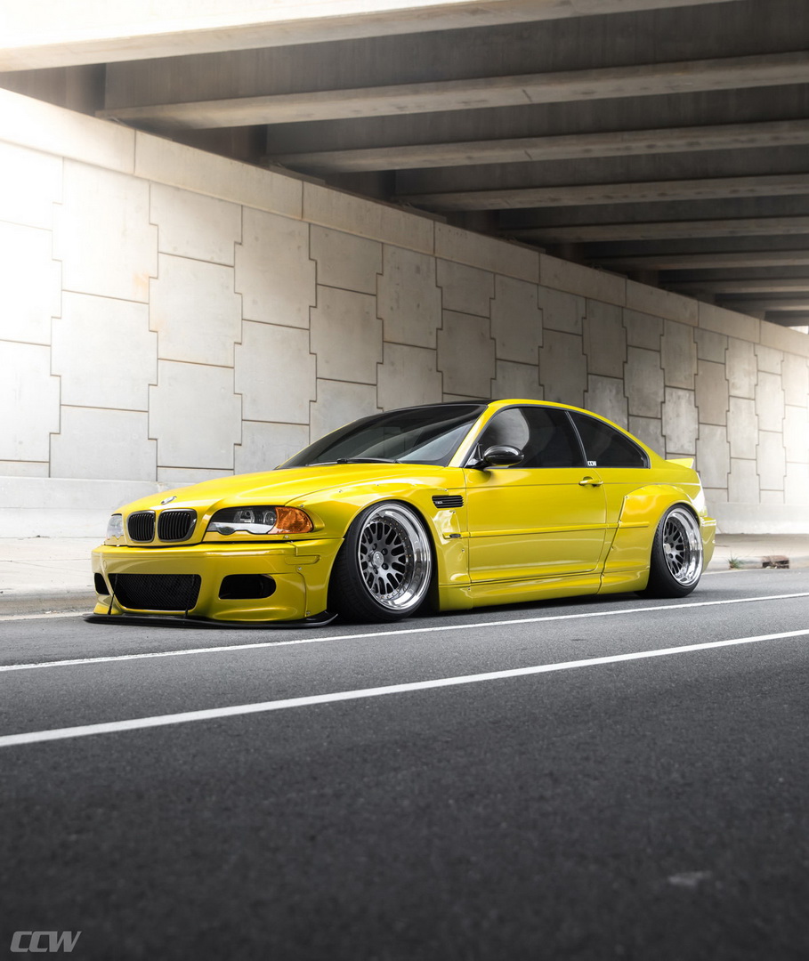 bmw-m3-e46-tuning-1 Slammed BMW M3 E46 With Wide Body Kit Won’t Please The Purists