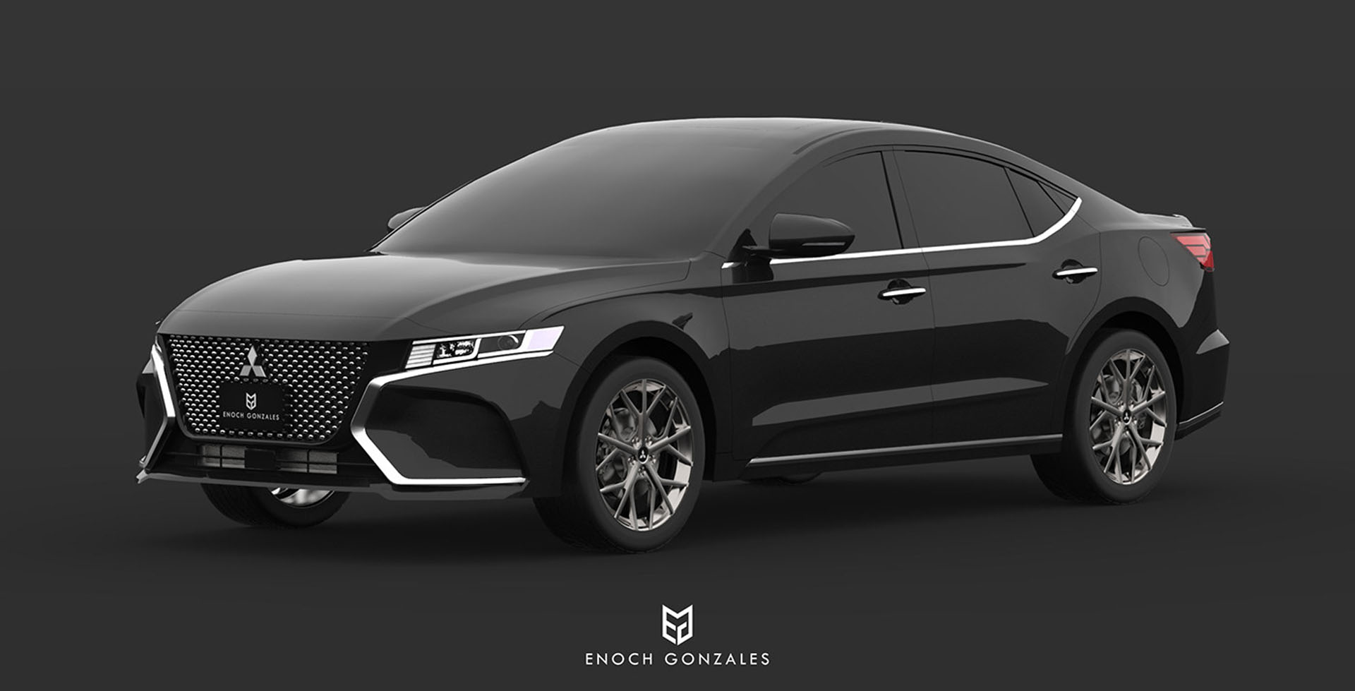 2020-mitsubishi-galant-renderings-024 2020 Mitsubishi Gallant Study Envisions The Unlikely Rebirth Of A Mid-Size Sedan