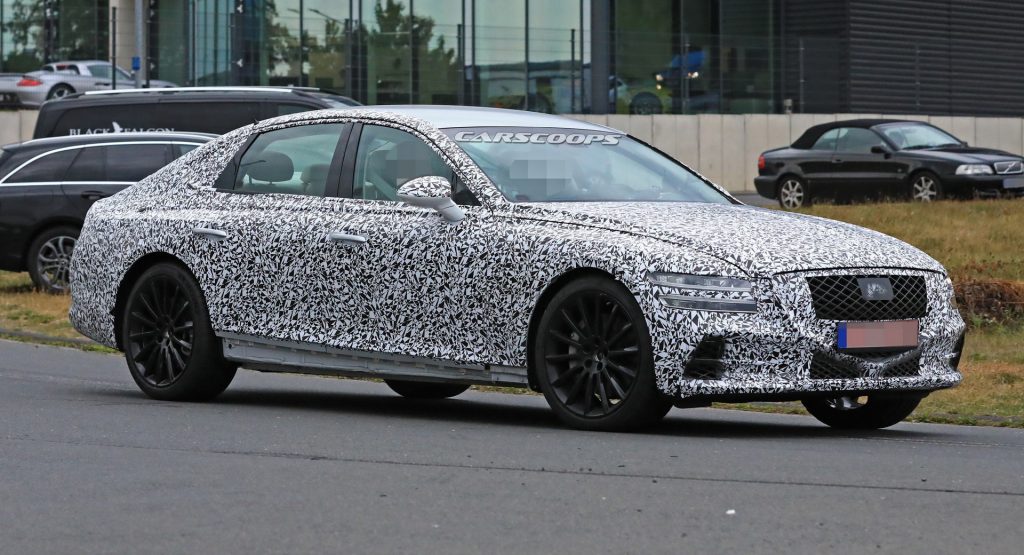  2020 Genesis G80 Shows Off GV80-Inspired Face And Sexy Body