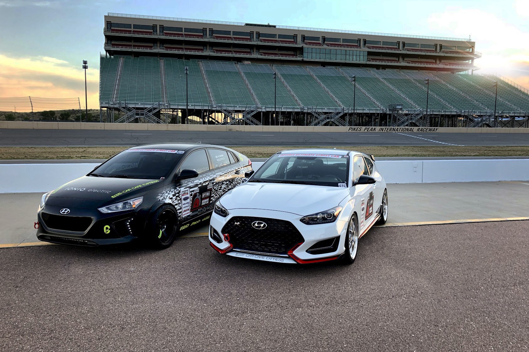Hyundai Race Cars-5 Hyundai Shows Off Modified Veloster N And Ioniq Electric With Performance Upgrades